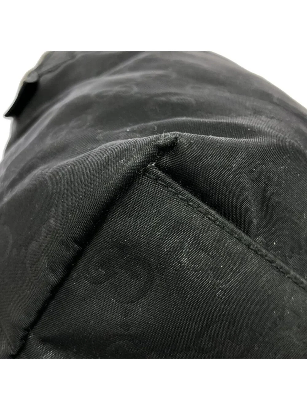 Gucci GG Monogram Nylon Backpack Black